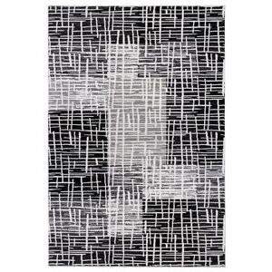 Art Carpet Abinster CrossHatch Rug, Grey, 5X8 Ft
