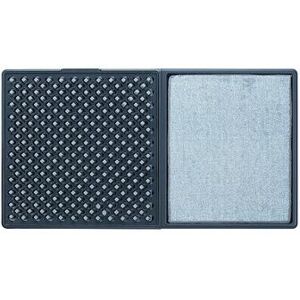 CLEANSE MY SOLE Cleanse My Soul 3D Shoe Sanitizing Doormat - 18'' x 33'', Grey, 18X30