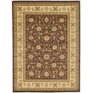 Unique Loom St. Louis Voyage Rug, Brown, 10Ft Sq