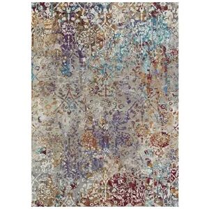 Rugs America Adriana Rug, Grey, 5X7 Ft