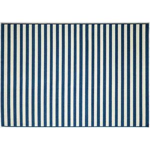 Momeni Baja Striped Indoor Outdoor Rug, Blue, 2X4.5 Ft