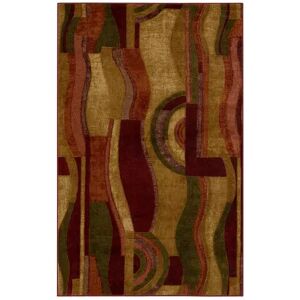 Mohawk Home Picasso Wine Area Rug, Red, 4X5.5 Ft