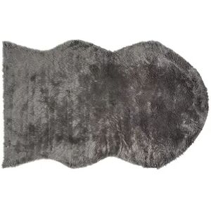 Safavieh Denali Faux Sheep Skin Rug, Grey, 6X9 Ft