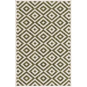 Jill Zarin Costa Rica Indoor Outdoor Rug, Green, 8X10 Ft