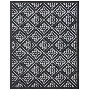 Gertmenian Paseo Bran Rug, Black, 8X10 Ft