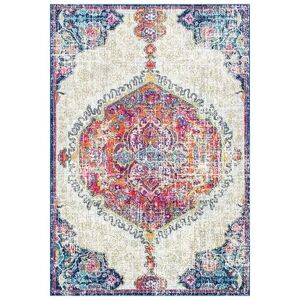 nuLOOM Maranda Vintage Medallion Rug, Multicolor, 5X7.5 Ft