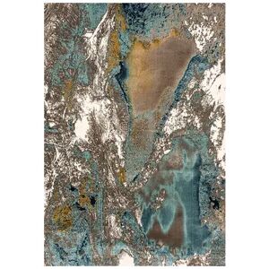 Art Carpet Nubucca Abstract Rug, Blue, 8X10 Ft