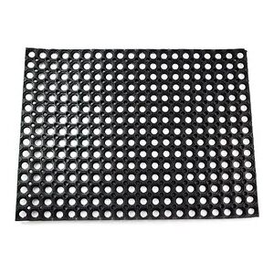 Doortex Octomat All-Weather Heavy Duty Outdoor Entrance Mat, Black, 3X5 Ft