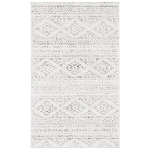 Safavieh Tulum Julien Rug, White, 5Ft Sq