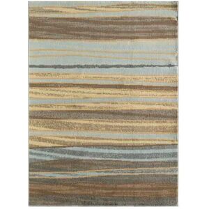 Rugs America Belfort Rug, Blue, 5X7 Ft