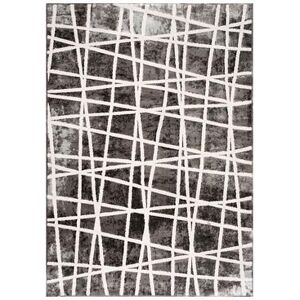 Art Carpet Karenia Lines Rug, Grey, 5X8 Ft