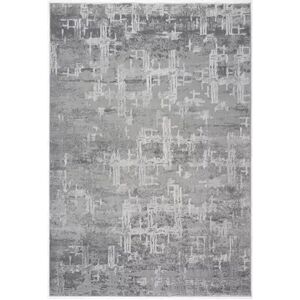 Art Carpet Abinster Abstract Rug, Grey, 5X8 Ft