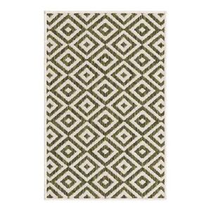 Jill Zarin Costa Rica Indoor Outdoor Rug, Green, 7X10 Ft