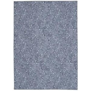 Linon Fuller Washable Rug, Grey, 3X5 Ft