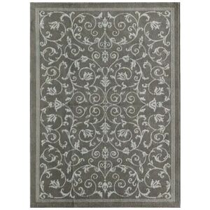 Rugs America Belfort Rug, Grey, 5X7 Ft