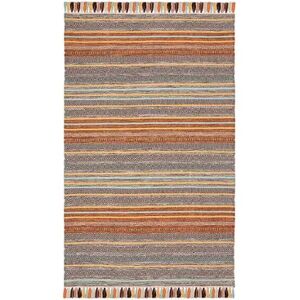 Safavieh Montauk Theron Striped Rug, Turquoise/Blue, 2.5X4 Ft