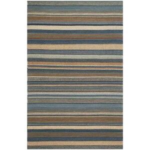 Safavieh Kilim Rosita Striped Wool Rug, Blue, 8X10 Ft