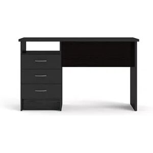 Tvilum Desk with 4 Drawers, Black