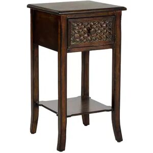 Safavieh Ernest Nightstand, Brown