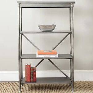 Safavieh Jacinda Etegere 3-Shelf Bookcase, Silver