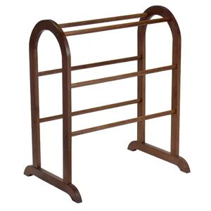 Winsome Quilt Rack, Brown, Furniture