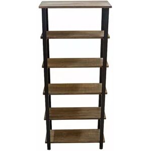 Alaterre Pomona 5-Shelf Bookcase, White