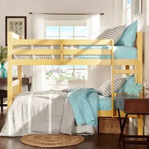 HomeVance Juniper Ridge Bunk Bed, Yellow, Twin