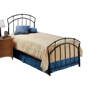 Hillsdale Furniture Vancouver Metal Twin Bed, Brown