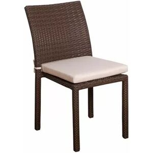 Atlantic 8-pc. Liberty Wicker Outdoor Chair Set, Brown