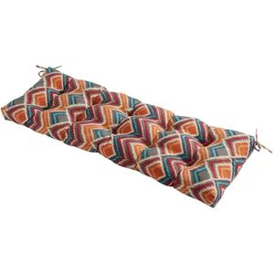 Greendale Home Fashions 51-in. Outdoor Bench Cushion, Multicolor, 52X18