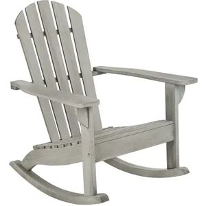 Safavieh Indoor / Outdoor Rocking Adirondack Chair, Grey