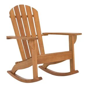 Safavieh Indoor / Outdoor Rocking Adirondack Chair, Brown