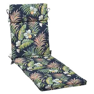 Arden Selections Elea Tropical Outdoor Chaise Lounge Cushion, Multicolor, 72X21
