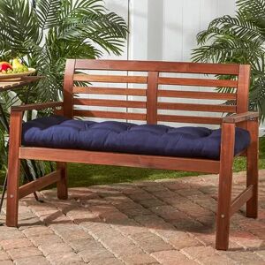 Greendale Home Fashions 51-in. Outdoor Bench Cushion, Blue