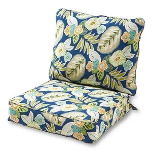 Greendale Home Fashions Deep Seat Patio Chair Cushion 2-piece Set, Multicolor
