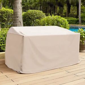Crosley Furniture Outdoor Loveseat Furniture Cover, Beig/Green