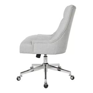 OSP Home Furnishings OSP Designs Amelia Office Chair, Grey