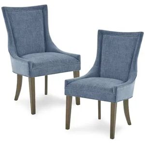 Madison Park Signature Ultra Dining Chair 2-piece Set, Blue