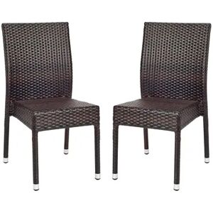 Safavieh 2-pc. Newbury Wicker Chair Set, Multicolor, Furniture