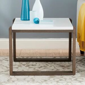 Safavieh Bartholomew End Table, Dark Brown