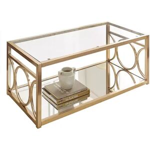 Steve Silver Company Olympia Coffee Table, Gold