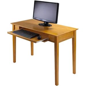 Winsome Computer Desk, Brown, Furniture