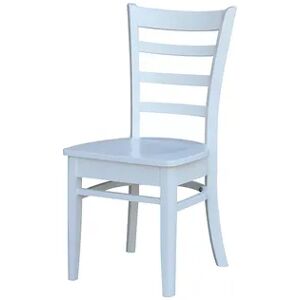 International Concepts Emily Dining Chair 2-piece Set, White