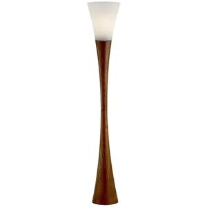 Adesso Espresso Floor Lamp, Brown