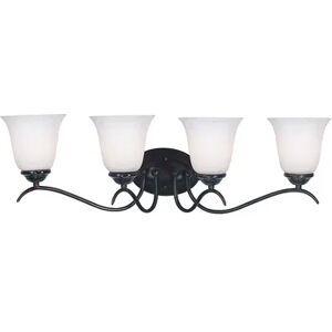 Kenroy Home Medusa 4-Light Vanity Wall Lamp, Brown