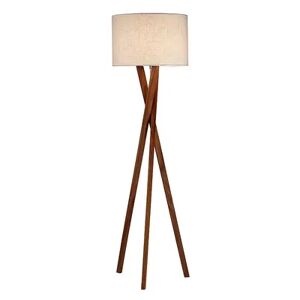 Adesso Brooklyn Floor Lamp, Brown