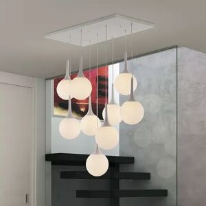 Pure Zuo Pure Epsilon Chandelier, White