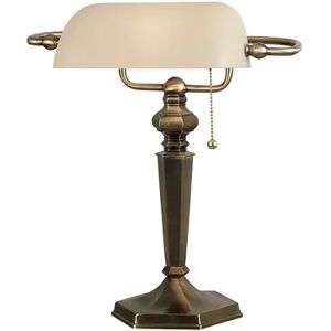 Kenroy Home Mackinley Desk Table Lamp, Brown