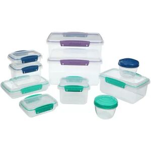 Sistema KLIP IT Accents Collection 20-pc. Food Storage & Meal Prep Container Set, Multicolor