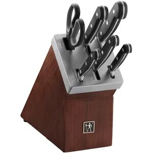 J.A. Henckels International Classic 7 pc. Sharpening Knife Block Set, Silver